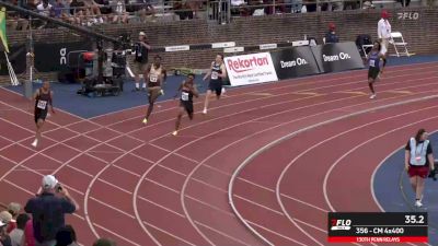 CM 4x400 CoA Event 356 Heat 2 At Penn Relays