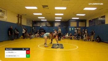 182 lbs Quarterfinal - Joshua Mizelle, Team Phoenix vs Hunter Brinkman, CFWA