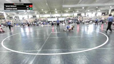 120 lbs Semifinal - Boaz Whaley, Halls Wrestling vs Landon Odom, Dawgs Wrestling Club