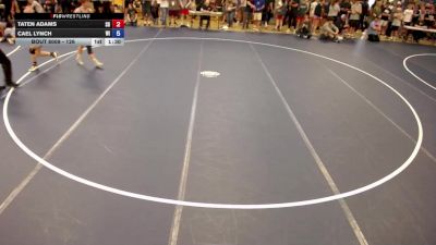 126 lbs Champ. Round 1 - Taten Adams, SD vs Cael Lynch, WI