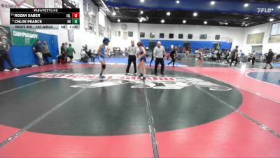 120 Girls Cons. Round 2 - Rozan Saber, Valhalla vs Chloe Pearce, Rancho Bernardo