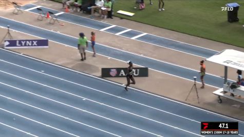 Youth Girls' 1500m, Finals 1 - Age 17-18