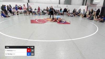 76 kg Rr Rnd 2 - Temprence Watson, Team Missouri vs Alexis Penley, Wyoming SEM Women