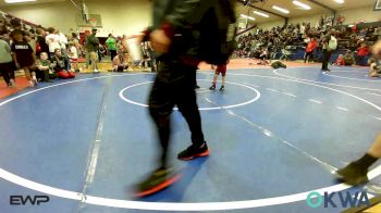 43-46 lbs Consi Of 4 - Amelia Mairel, Perry Wrestling Academy vs Amavi Cline, Coweta Tiger Wrestling