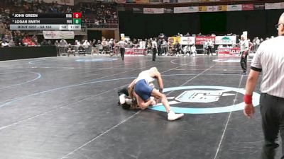 5A 165 lbs Quarterfinal - Logan Smith, Piedra Vista vs John Green, Rio Rancho