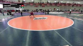 149 lbs Quarterfinal - Kael Kurtz, Coe vs Lucas Jagodzinske, Augsburg