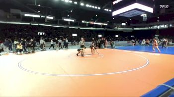 Girls 105 lbs Champ. Round 1 - Adelynn Dobry, Camas (Girls) vs Jolie Ah Yat, Richland (Girls)