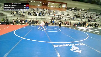 U23 Women - 72 lbs Cons. Round 5 - Noelle Gaffney, NJ vs Hailey Sutton, MT
