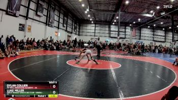 85 lbs Round 3 (6 Team) - Dylan Collier, PIT BULL WRESTLING ACADEMY vs Luke Miller, GREAT BRIDGE WRESTLING CLUB - GREEN