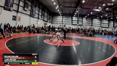 85 lbs Round 3 (6 Team) - Dylan Collier, PIT BULL WRESTLING ACADEMY vs Luke Miller, GREAT BRIDGE WRESTLING CLUB - GREEN