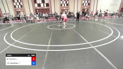 138 lbs Consolation - Mario Fornini, Nj vs Blake Hostetter, Pa