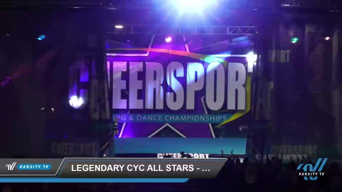 Legendary CYC All Stars - Reign [2022] 2022 CHEERSPORT National ...