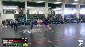 285 lbs Cons. Semi - Keigan Yuhas, Findlay vs La`Ron Parks, Notre Dame (Ohio)