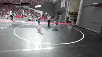 100 lbs Cons. Round 2 - Tanner Henzler, Hudson vs Kai Jacobson, LAW