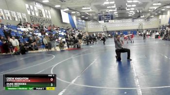 92 lbs Cons. Round 5 - Crew Knighton, Northside Wrestling Club vs Duke Beddoes, Agon Academy