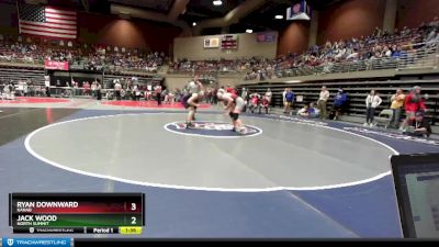 2A 157 lbs Cons. Round 2 - Ryan Downward, Kanab vs Jack Wood, North Summit