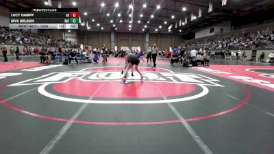 140A 1st Place Match - Lucy Dampf, Grain Valley vs Mya Nelson, Raytown