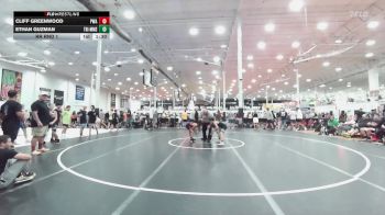 95 lbs Rr Rnd 1 - Cliff Greenwood, Parabellum Wrestling Academy- MS vs Ethan Guzman, Triumph Trained - MS