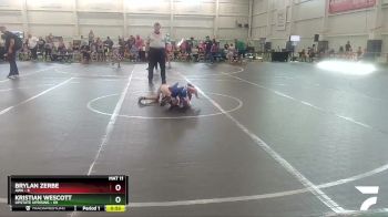 68 lbs Round 2 - Brylan Zerbe, AWA vs Kristian Wescott, Upstate Uprising