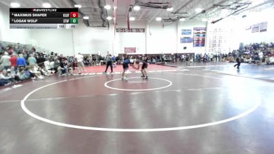 157 lbs Consi Of 4 - Maximus Shafer, Killingly vs Logan Wolf, Stafford