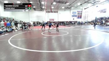 157 lbs Consi Of 4 - Maximus Shafer, Killingly vs Logan Wolf, Stafford