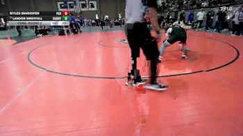 126 lbs Cons. Round 2 - Myles Marhofer, Pine Creek vs Landon Westfall, Kearney