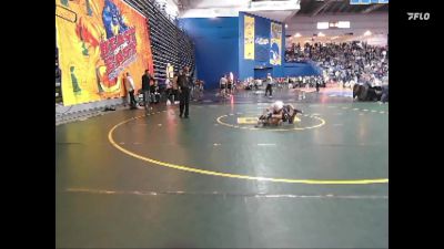 120 lbs Champ. Round 1 - Gabe Campanelli, Salesianum vs Julian Zargo, St John Vianney