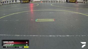 65 lbs Semis & 1st Wrestleback (8 Team) - Landon Belka, Belding Orange vs Haiden Moore, East Kansas Eagles