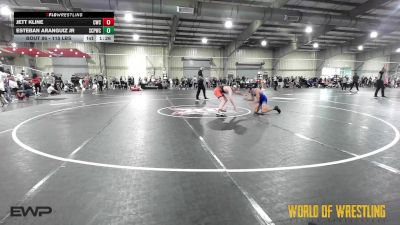 115 lbs Round Of 16 - Jett Kline, Cowboy Wrestling Club vs Esteban Aranguiz Jr, South Central Punisher Wrestling Club