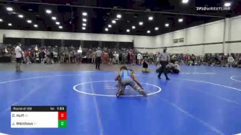 132 lbs Prelims - Oran Huff, CO vs Jared Weinhaus, NY