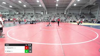 65 lbs Round Of 16 - Liam Howarth, NC National Team vs Paeton Miller, Ohio Gold