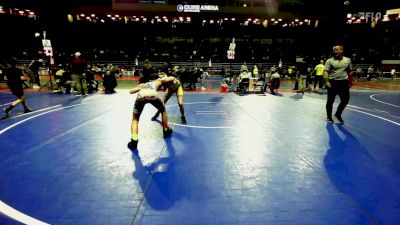 105 lbs Consi Of 16 #2 - Jake Fiordaliso, Monroe Twp vs Christopher Carbone, Brick Wrestling Club