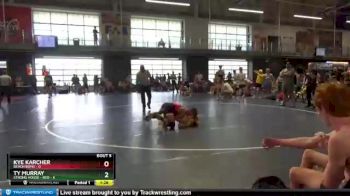 120 lbs Round 2 (6 Team) - Kye Karcher, Beach Bums vs Ty Murray, Strong House - Red