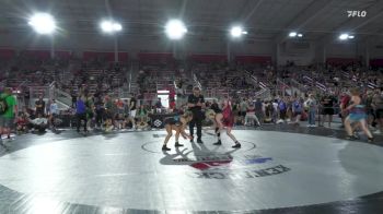 100 lbs Quarters - Aniah Delgado, Perry Meridian Wrestling Club vs Isabella Thacker, Ohio