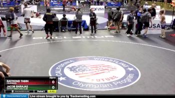 145 lbs Cons. Round 2 - Raymond Tabin, California vs Jacob Barajas, Kaitoa Wrestling Club