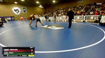 285 lbs Quarterfinal - Angel Mercado, Crespi vs Gary Avila, Bullard