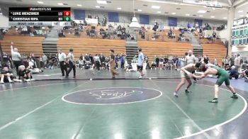 138 lbs 3rd Place Match - Christian Ripa, Mission Vista vs Luke Menzimer, La Costa Canyon