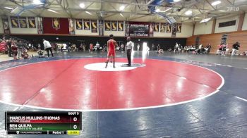 133 lbs Champ. Round 1 - Ben Quilpa, Sacramento City College vs Marcus Mullins-thomas, Skyline College