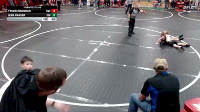 56 lbs Cons. Rd Of 16 - Jens Fraser, Raft River Wrestling vs Tyson Maughan, Warhawk Wrestling Club