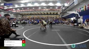 125 lbs Rr Rnd 2 - Makyra Johnson, D3 Wrestling Cluib vs Ella Sampley, Standfast OKC