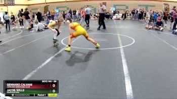 88 lbs 5th Place Match - Jacob Wills, Headhunters vs Gennaro Calvani, Cavalier Wrestling Club