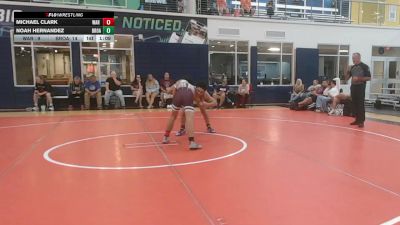 134 lbs Rr Rnd 1 - Michael Clark, War Dog AC - HSC vs Noah Hernandez, Broad Axe Gold - HSC