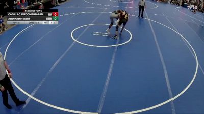 126 lbs Quarterfinals (8 Team) - Abdikadir Abdi, Omaha Bryan vs Cadillac Niroomand-Rad, Papillion-La Vista