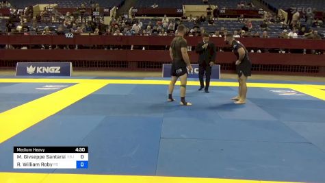 Michael Givseppe Santarsieri vs Richard William Roby 2024 Pan IBJJF Jiu-Jitsu No-Gi Championship