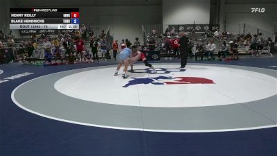79 lbs Cons. Round 2 - Henry Reilly, Golden Eagles Wrestling Club vs Blake Hendricks, The Charleston Wrestling Club