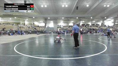 80 lbs Cons. Semi - Elijah Erskine, Grindhouse vs Calvin Caputo, Rabbit Wrestling Club