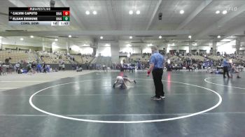 80 lbs Cons. Semi - Elijah Erskine, Grindhouse vs Calvin Caputo, Rabbit Wrestling Club