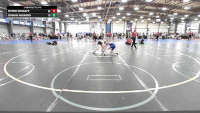 75 lbs Consi Of 32 #2 - Ryder DeGraff, NC vs Rowan Navarro, VA