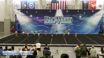 The Hive Cheer - Stingettes [2026 L1 Mini - D2 Day 1] 2026 PacWest Utah Challenge