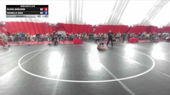 155 lbs Round 3 - Olivia Sheldon, Wisconsin vs Isabella Giza, Wisconsin